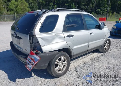 2005 Kia Sportage Ex V6/Lx V6 from USA, damaged, VIN KNDJF723257053669